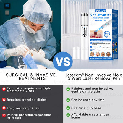 𝐉𝐚𝐬𝐬𝐞𝐞𝐦® ✅✅𝐍𝐨𝐧-𝐈𝐧𝐯𝐚𝐬𝐢𝐯𝐞 𝐌𝐨𝐥𝐞 & 𝐖𝐚𝐫𝐭 𝐋𝐚𝐬𝐞𝐫 𝐑𝐞𝐦𝐨𝐯𝐚𝐥 𝐏𝐞𝐧 (𝐩𝐚𝐢𝐧𝐥𝐞𝐬𝐬 𝐫𝐞𝐦𝐨𝐯𝐚𝐥 𝐨𝐟 𝐰𝐚𝐫𝐭𝐬, 𝐦𝐨𝐥𝐞𝐬, 𝐚𝐠𝐞 𝐬𝐩𝐨𝐭𝐬, 𝐚𝐧𝐝 𝐬𝐤𝐢𝐧 𝐭𝐚𝐠𝐬)