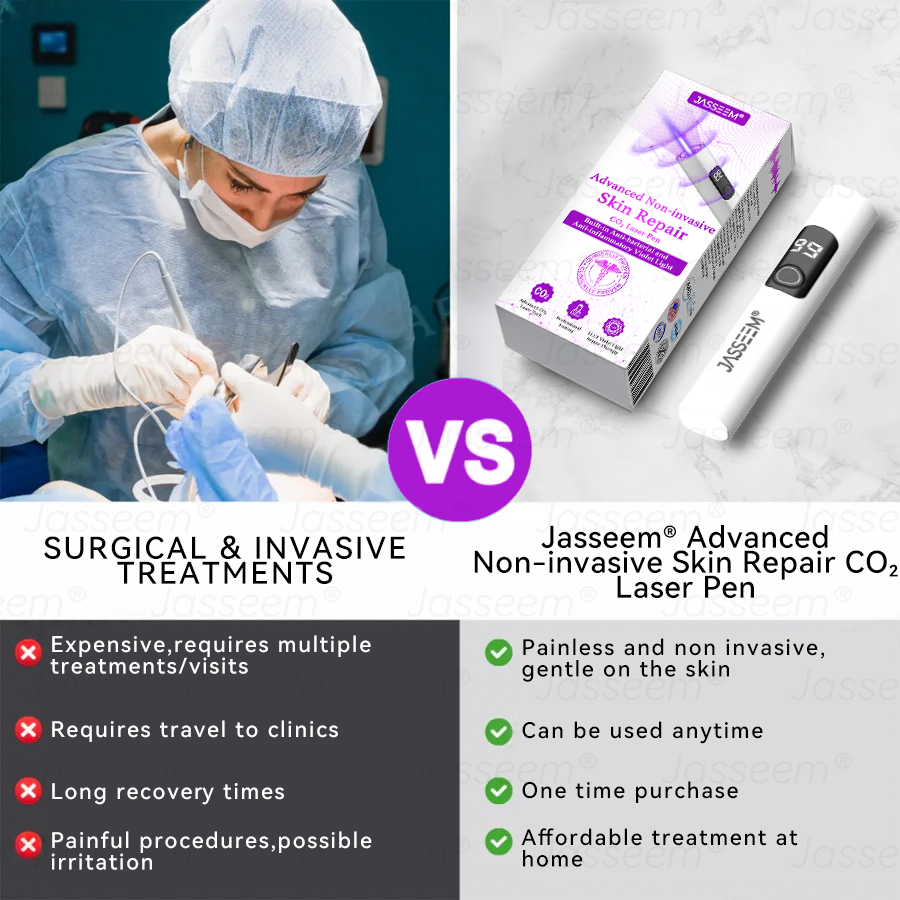 𝐉𝐚𝐬𝐬𝐞𝐞𝐦® 🔥𝐀𝐝𝐯𝐚𝐧𝐜𝐞𝐝 𝐍𝐨𝐧-𝐢𝐧𝐯𝐚𝐬𝐢𝐯𝐞 𝐒𝐤𝐢𝐧 𝐑𝐞𝐩𝐚𝐢𝐫 𝐂𝐎₂ 𝐋𝐚𝐬𝐞𝐫 𝐏𝐞𝐧(Gently gets rid of warts, moles, age spots, and skin tags – no pain, no fuss!)