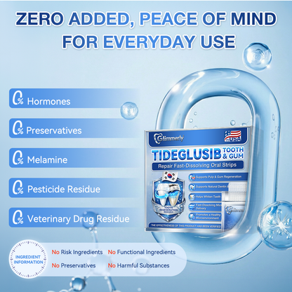 𝐺𝑙𝑖𝑚𝑚𝑒𝑟𝑙𝑦® 𝑇𝑖𝑑𝑒𝑔𝑙𝑢𝑠𝑖𝑏 𝑇𝑜𝑜𝑡ℎ & 𝐺𝑢𝑚 𝑅𝑒𝑝𝑎𝑖𝑟 𝐹𝑎𝑠𝑡-𝐷𝑖𝑠𝑠𝑜𝑙𝑣𝑖𝑛𝑔 𝑂𝑟𝑎𝑙 𝑆𝑡𝑟𝑖𝑝𝑠