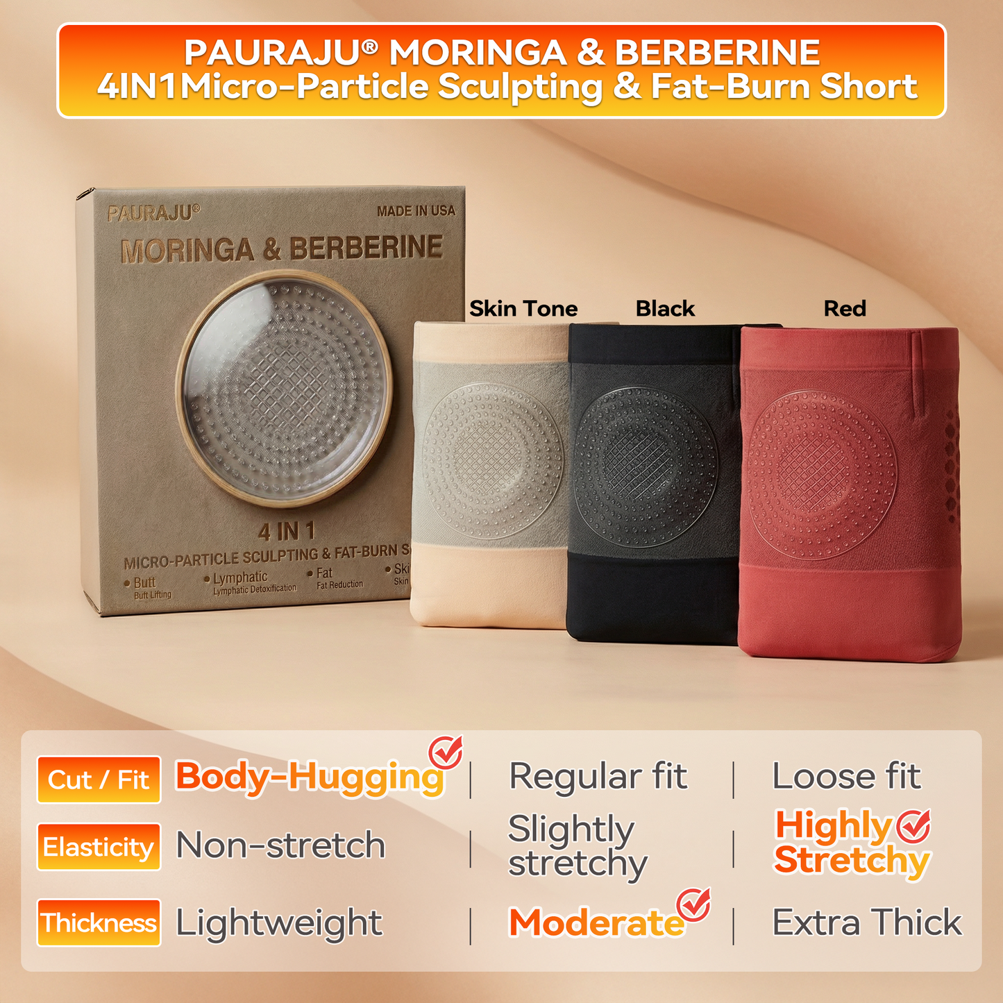 𝐎𝐟𝐟𝐢𝐜𝐢𝐚𝐥 𝐁𝐫𝐚𝐧𝐝 𝐒𝐭𝐨𝐫𝐞🎁🎁 𝐏𝐀𝐔𝐑𝐀𝐉𝐔® 𝟐𝟎𝟐𝟔 𝐌𝐨𝐫𝐢𝐧𝐠𝐚 & 𝐁𝐞𝐫𝐛𝐞𝐫𝐢𝐧𝐞 𝟒-𝐈𝐧-𝟏 𝐌𝐢𝐜𝐫𝐨-𝐏𝐚𝐫𝐭𝐢𝐜𝐥𝐞 𝐒𝐜𝐮𝐥𝐩𝐭𝐢𝐧𝐠 & 𝐅𝐚𝐭-𝐁𝐮𝐫𝐧 𝐒𝐡𝐨𝐫𝐭𝐬