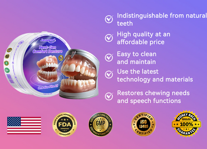 𝐉𝐚𝐬𝐬𝐞𝐞𝐦® Latest Premium Comfort Dentures🎁 (High-End Dentures, Easy to Wear - Limited Time 70% Discount)